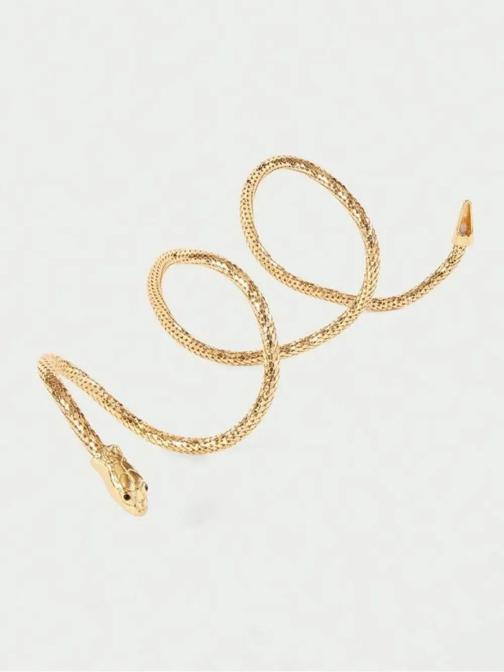 Snake Coil Wrap necklace M1878